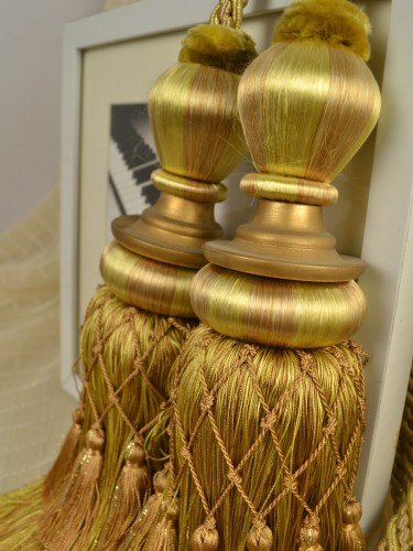 4 Colors QYM06 Curtain Tassel Tiebacks