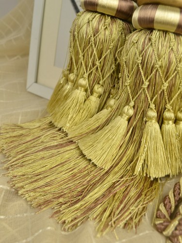 4 Colors QYM06 Curtain Tassel Tiebacks