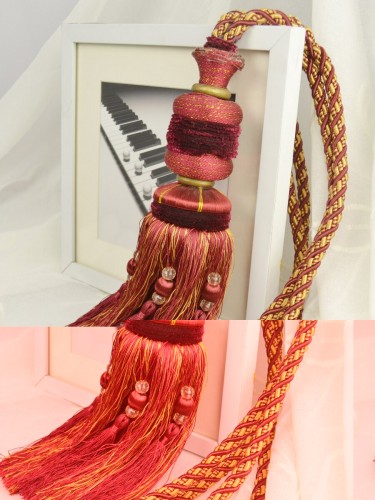 7 Colors QYM31 Curtain Tassel Tiebacks