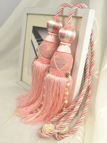 9 Colors Qym44 Curtain Tassel Tiebacks Custom Curtains
