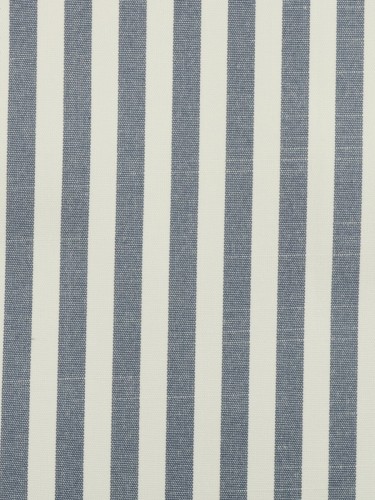 QYQ135BD Modern Small Striped Yarn Dyed Eyelet Ready Made Curtains (Color: Gray Blue)