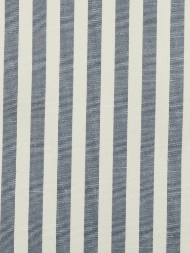 QYQ135BD Modern Small Striped Yarn Dyed Eyelet Ready Made Curtains (Color: Gray Blue)