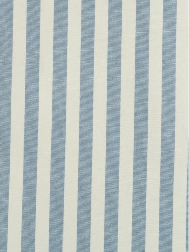 QYQ135BD Modern Small Striped Yarn Dyed Eyelet Ready Made Curtains (Color: Baby Blue Eyes)