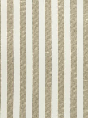 QYQ135BD Modern Small Striped Yarn Dyed Eyelet Ready Made Curtains (Color: Pale Brown)