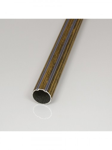 QYR1420 28mm Ossa Aluminum Alloy Single Curtain Rod Set