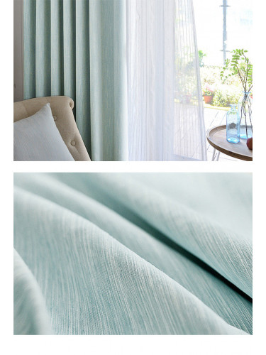 QYX2209A Illawarra On Sales Slub Cotton Custom Made Curtains