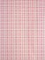 Whitehaven Pink and Ivory Small Plaid Custom Made Cotton Curtains (Color: Hot Pink)