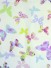 Whitehaven Butterflies Printed Versatile Pleat Cotton Curtain (Color: Lavender Rose)