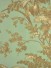 Whitehaven Plant Printed Fabrics Per Quarter Meter (Color: Celadon)