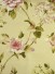 Whitehaven Branch Floral Printed Custom Made Curtains (Color: Blanched Almond)