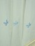 Whitehaven Bow Embroidered Versatile Pleat Sheer Curtain (Color: Aero)