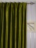 Hotham Green And Blue Plain Ready Made Eyelet Blackout