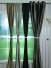 Hotham Gray and Black Plain Custom Made Blackout Velvet Curtains