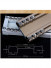 HR7622 Ceiling Mounted or Wall Mounted Double Curtain Tracks and Rails 
