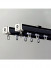 CHR08 Super Thick Big Ivory Black Gold Blue Curtain Tracks Ceiling/Wall Mount For Living Room