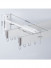 CHR1422 Ceiling/Wall Mounted Hidden Double Curtain Tracks For Living Room