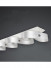 S Fold Curtain Tracks Ceiling Mount White Black Single Tracks Warrego