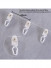 Warrego CHR16 Thick Ivory S Fold Curtain Tracks Ceiling/Wall Mount