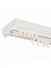 CHR17 NEW Arrival Ivory Wall/Ceiling Mounted Valance Curtain Track Sets For Living Room
