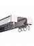 CHR21 Ceiling Mounted Double Curtain Tracks(Color: Ivory)