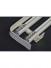 CHR26 Super Thick Ivory Champagne Curtain Tracks Ceiling/Wall Mount