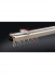 CHR27 Ivory Champagne Curtain Tracks Ceiling/Wall Mount