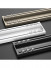 CHR4110 White/Balck/Champagne Thick Aluminum Alloy Double Curtain Tracks
