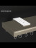 CHR4110 White/Balck/Champagne Thick Aluminum Alloy Double Curtain Tracks