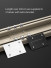 CHR4110 White/Balck/Champagne Thick Aluminum Alloy Double Curtain Tracks
