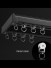 CHR4110 White/Balck/Champagne Thick Aluminum Alloy Double Curtain Tracks