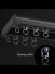 CHR4110 White/Balck/Champagne Thick Aluminum Alloy Double Curtain Tracks(Color: Black)