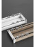 CHR41 Ceiling/Wall Mounted Thick Aluminum Alloy Double Curtain Tracks 