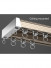 CHR41 Ceiling/Wall Mounted Thick Aluminum Alloy Double Curtain Tracks (Color: Champagne)