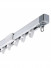 CHR4222 Ivory Extendable Ceiling Wall Mounted Curtain Tracks