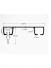 CHR66 Ceiling Mounted Double Curtain Rails For Heavy Curtains