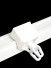 Ceiling Wall Mounted Double S-Fold Curtain Tracks Warrego