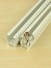 CHR7524 Triple Curtain Track Set with Valance Track Cross-section