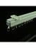 CHR8120 Ivory Single Curtain Tracks Ceiling Mount or Wall Mount Curtain Rails Ceiling Mounted