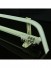 CHR8425 Bendable Double Curtain Tracks with Valance Track Wall Mount For Bay Window