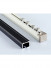 CHR88 Super Thick Big Ivory Black Champagne Curtain Tracks Ceiling/Wall Mount For High Window