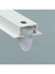 CHR90 Embedded Mute Ceiling Curtain Rail System For Room Divider