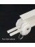 CHRY31 White Black Bendable Curtain Track For Bay Windows Ceiling