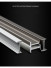 Single/Double Aluminium Bendable Curtain Track For Bay Windows