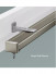 CHRY4120 Heavy Duty Aluminium Curtain Track Ceiling/Wall Mounted