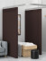 Hospital Curtains And Ceiling Tracks Room Divider 8 Colours(Color: Chocolate)
