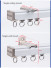 CHRY54 Big White Curtain Rails Metal Bearing Roller Ceiling/Wall Mount