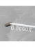 CHRY55 White Very Thin Curtain Rails Concealed Ceiling Mounted