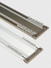 CHRY56 Ceiling Mounted Ultra Thin Invisible Double Curtain Tracks