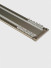 CHRY56 Ceiling Mounted Ultra Thin Invisible Double Curtain Tracks(Color: Champagne)