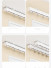 CHRY86 Heavy Duty Silent Gliss Curtain Tracks Ceiling Wall Mounts(Color: White)